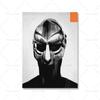 Холст с MF DOOM | Легенда хип-хопа Настенное искусство | Современный домашний декор для гостиной без рамы