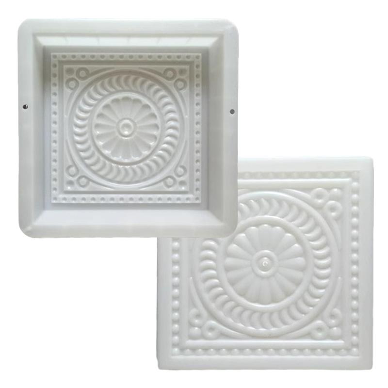 Антикварная кирпичная цементная форма DIY ручная работа дорожка цементная форма для мощения цемент ретро кирпичная резьба форма садовый декор для двора