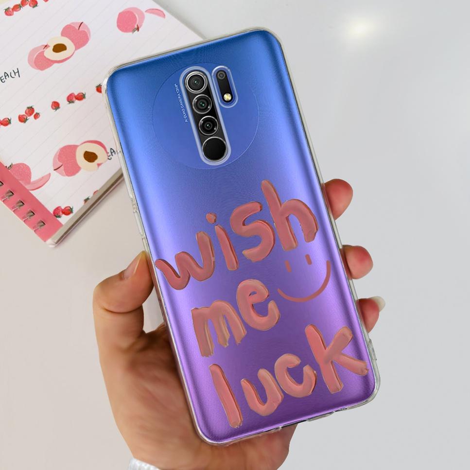 New For Xiaomi Redmi 9 Case Cute Cat Luxury Flower TPU Soft Silicone Clear Cover For Xiaomi Redmi 9 9A 9a 6.53"Bumper Phone Case