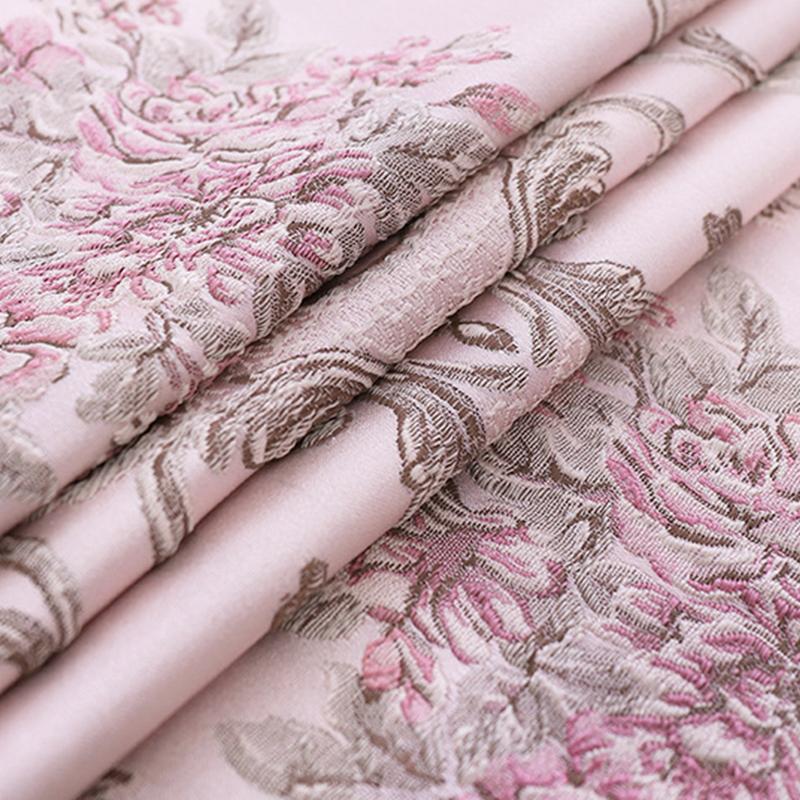 100*145 см шелковая атласная парчовая ткань роскошный жаккард ретро китайский стиль цветочная вышивка ткань сделай сам чонсам кимоно одежда