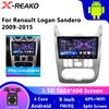 Беспроводной CarPlay Android Auto Radio для Renault Logan 1 Sandero 2009-2015 Автомобильный мультимедийный проигрыватель 2Din Autoradio