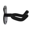 Guitar Wall Mount Hanger Hook Holder Stand Metal Universal for Ukulele Violin Studio RoomMatte Black