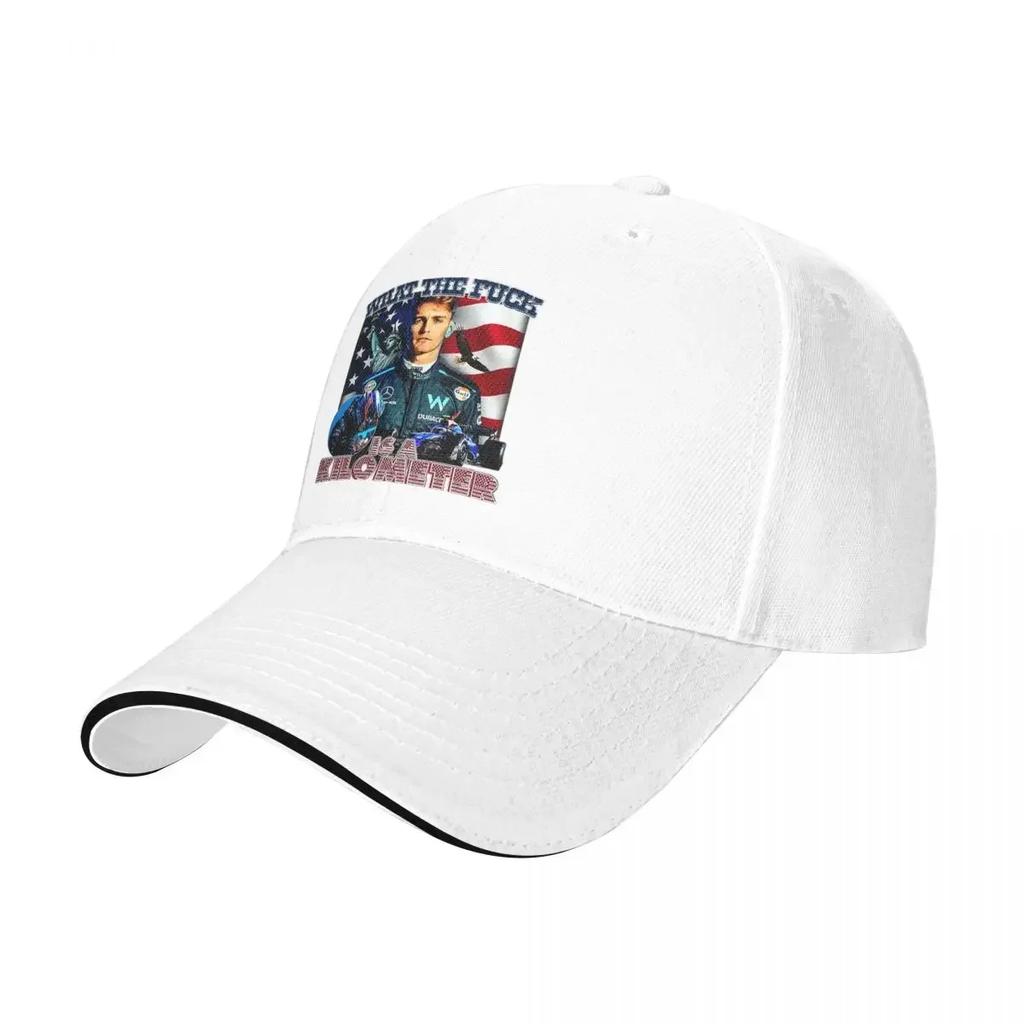 Logan Sargeant WTF IS KILOMETER Hat Caps Unisex Baseball Cap Summer