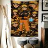 Anime Characters Tapestry Wall Tapestry Background Cloth Wallmounted Christmas Gift Atmospheric Background Cloth Wall Covering Decoration