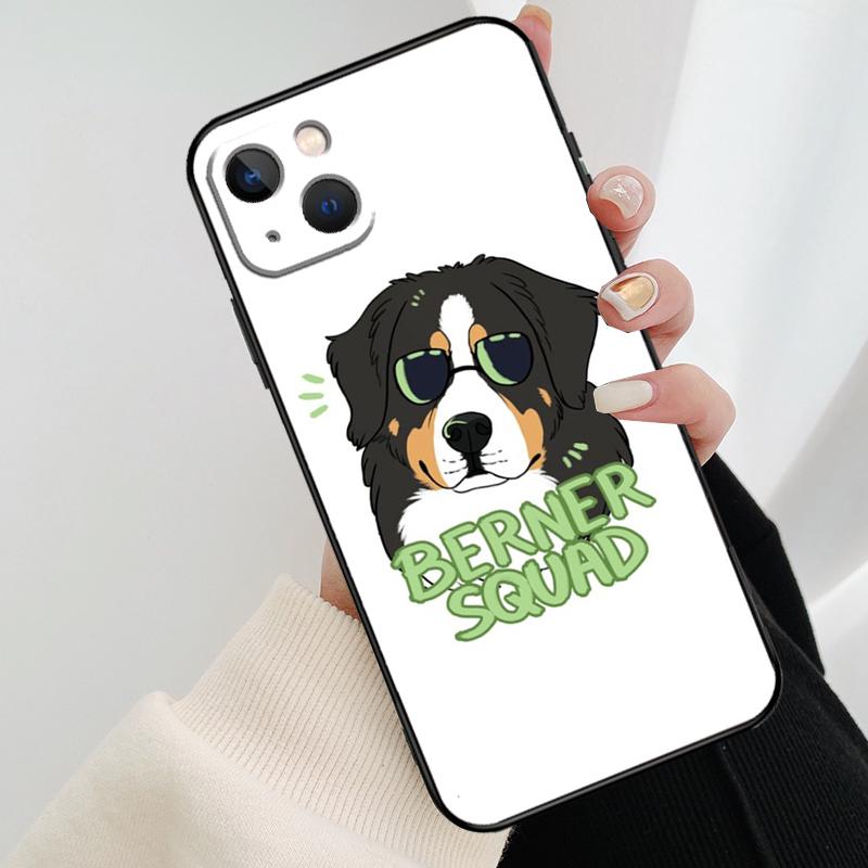 Смешной чехол для телефона с бернским зенненхундом для iPhone 17 Pro Max 16 15 14 11 12 13 Pro Max mini 15 16 Plus 16e 17 Air Cover