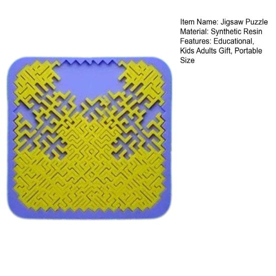 1 набор 3D-печатных геометрических головоломок, невыполнимая задача, сложная игра-головоломка, вызов для мозга, смоляная головоломка для детей и подростков, взрослых, обучающая игрушка