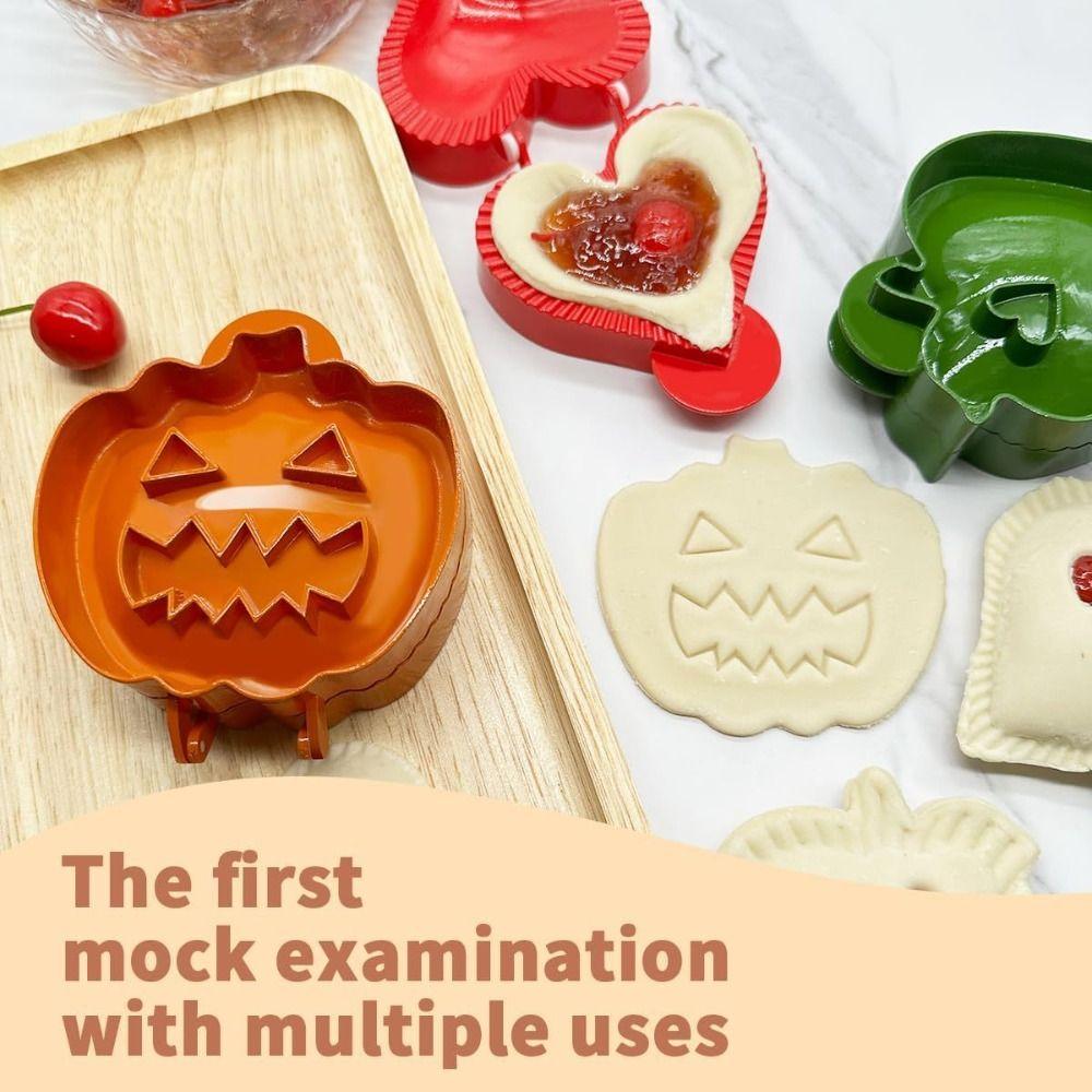 Pumpkins Fall Hand Pie Molds ABS Dough Press Mold Tools Pocket Pie Mini Pie Mould Christmas