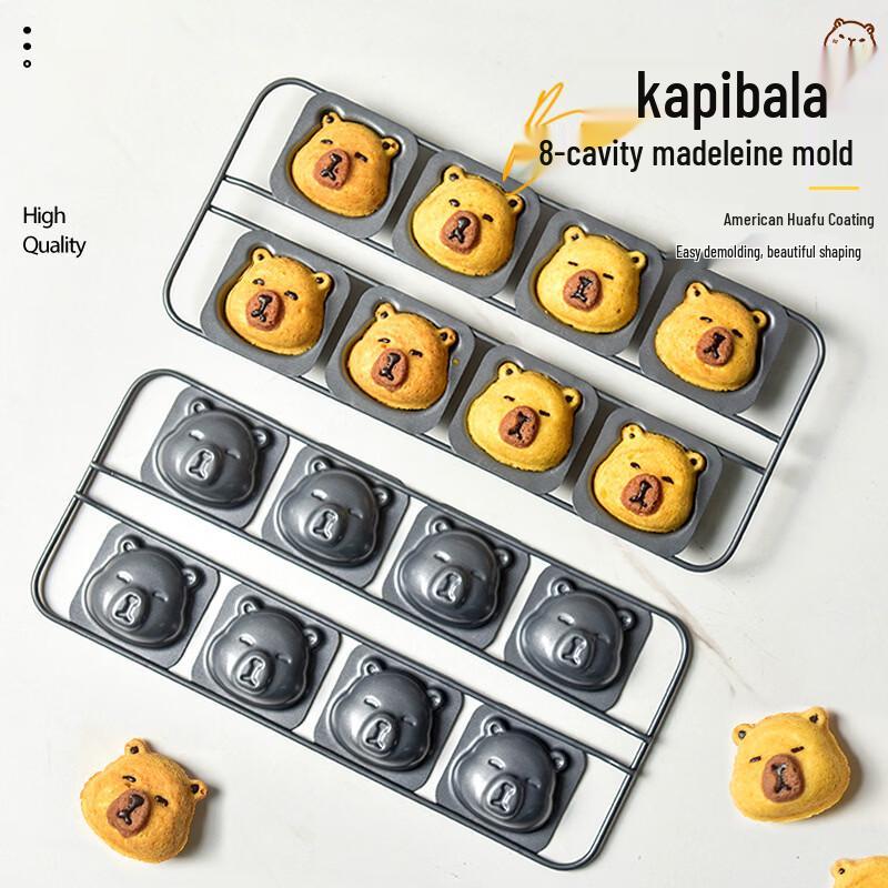 Антипригарная форма для выпечки кексов и мадленов "Облако и Мадлен"