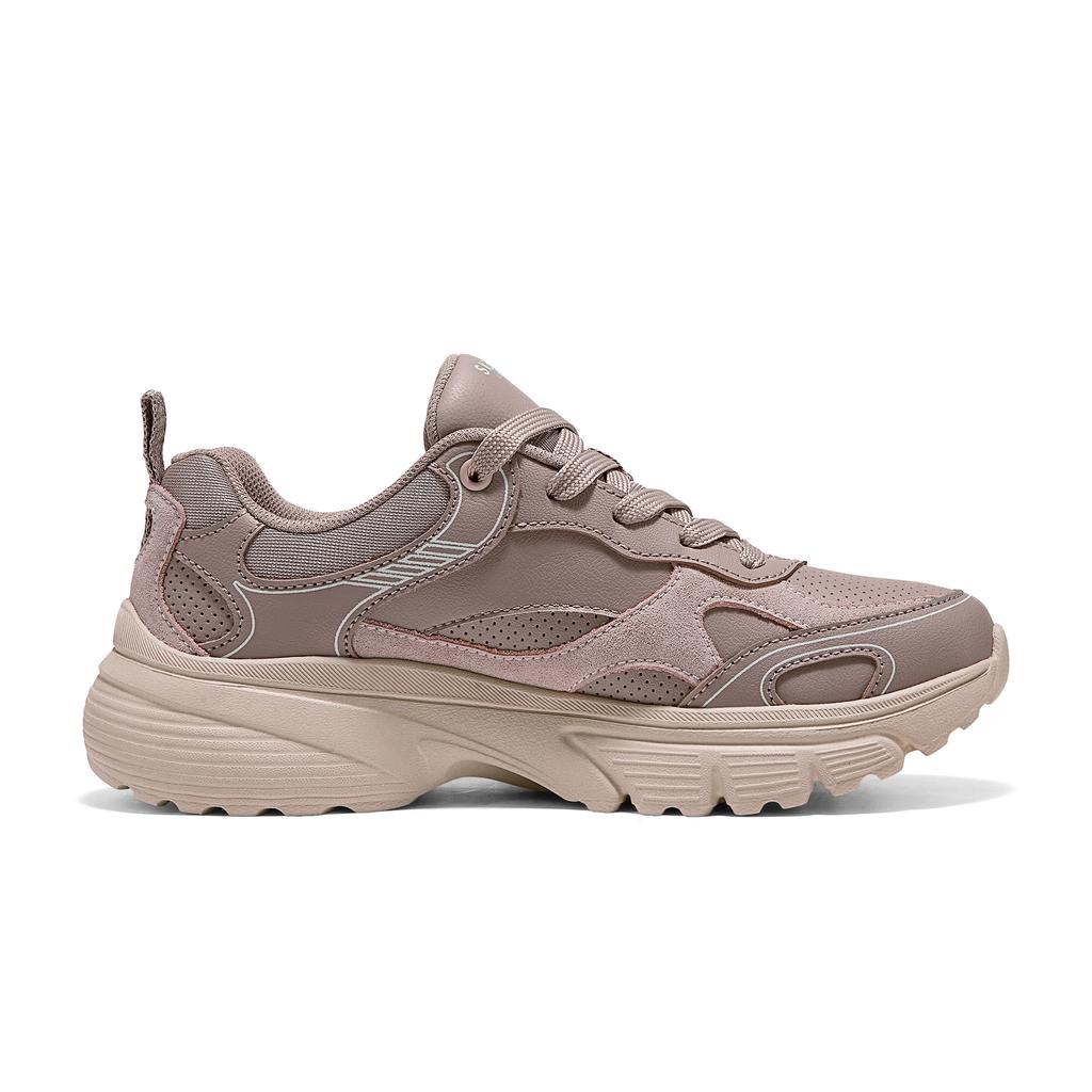 Skechers Сетчатые кроссовки на платформе, удобные, мягкие, увеличивающие рост, низкие, папины кроссовки, женские кроссовки, розовые, 190226-MVE