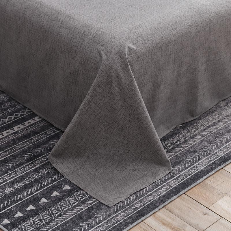 Простыня из стираного хлопка, пододеяльник, наволочка