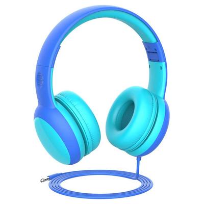Детские наушники с ограниченной громкостью, детские полноразмерные наушники, детские наушники для мальчиков и девочек, проводные наушники-гарнитуры для детей