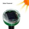 4-piece Solar Garden Ground Plug Driver Outdoor Garden Solar Driver