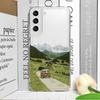 Чехол для телефона Vivo 50 Lite V30 V27 V25 V23 Pro Y36 Y29 Y76 Y75 Y100 Y04 5G с изображением дома и горного пейзажа, мягкие чехлы