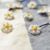 Mini Sweet Flower Daisy Women White Barrettes Flower Clip Hairpins Hair Clips