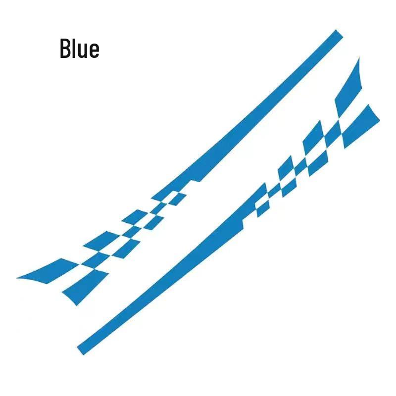 Универсальная светоотражающая наклейка на кузов автомобиля - Декорация боковой юбки для модификации автомобиля