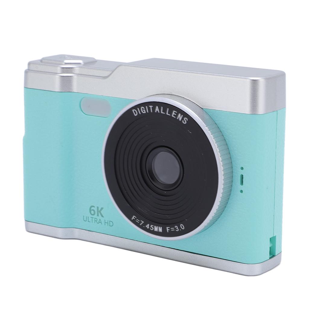 Digital Camera 48MP 8x Zoom Front Rear Lens Multiple Filters 2.4 Inch Screen Anti Shake Portable Compact Students