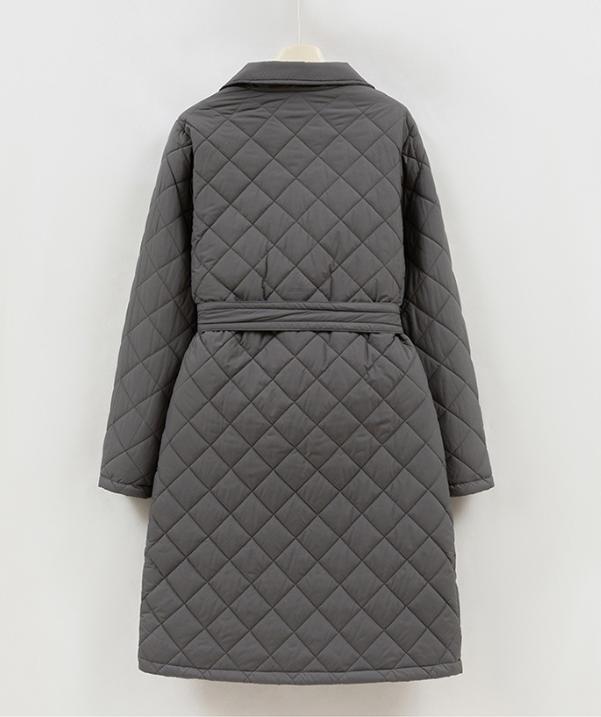 Дизайн зимнего женского пальто, приталенная хлопковая куртка с большим воротником