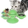 Windmill Cat Toy Interactive Pet Toys for Cats Puzzle Cat Game Toy with Whirligig Turntable for Windmill Cat Toys Cat Spinner Cat Spinner Toy