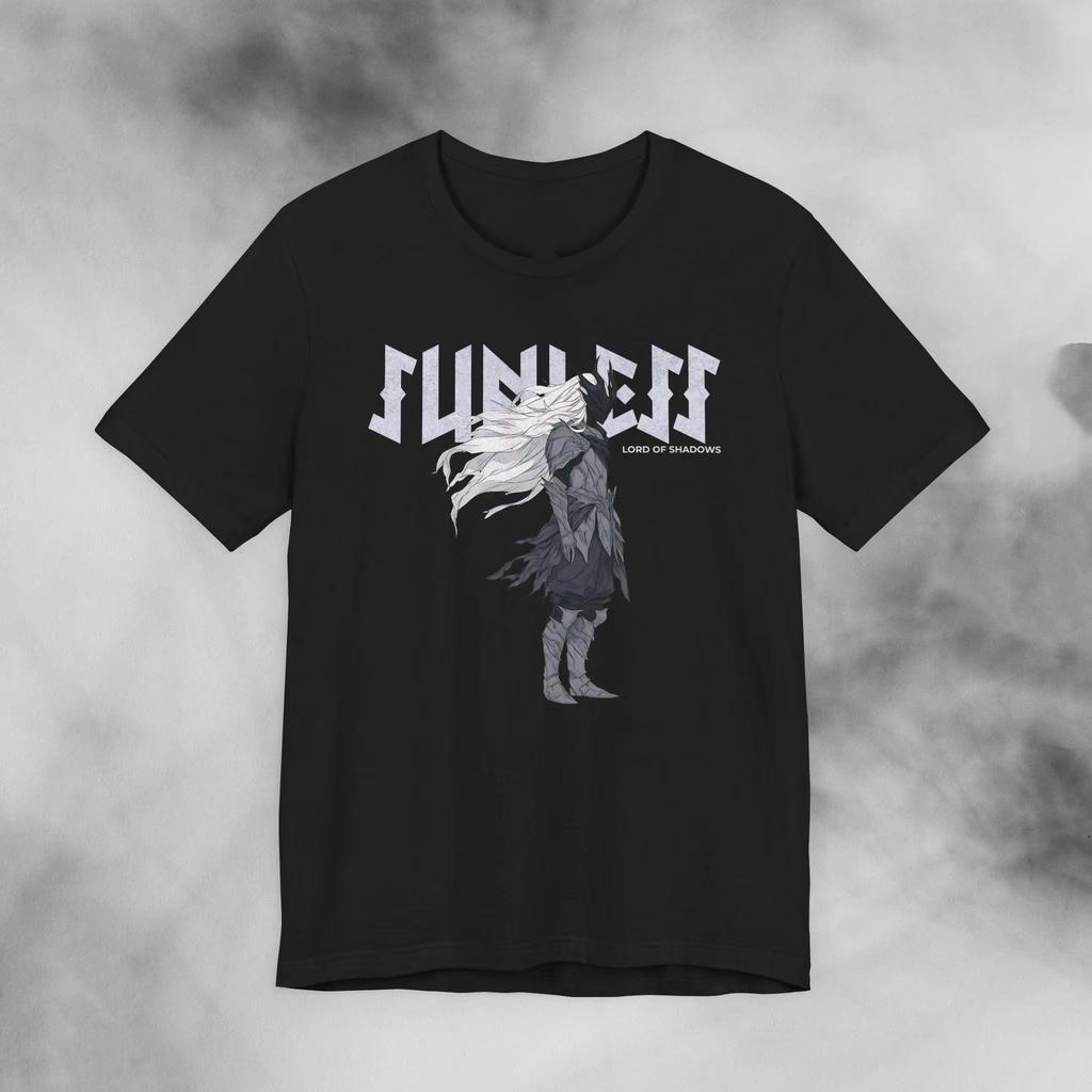 Shadow Slave Sunless Sunny Lord of Shadows Printed 2026 New Tshirt 100Cotton Mens Womens Popular Oversized Casual Y2k Tshirt