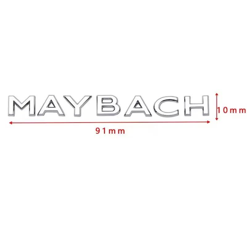 YEW1 AMG Maybach 4 Matic Emblem Decal Car Sticker Accessories For Mercedes Benz Brabus Smart W204 GLC CLA W205 W203 W206 W108 W124