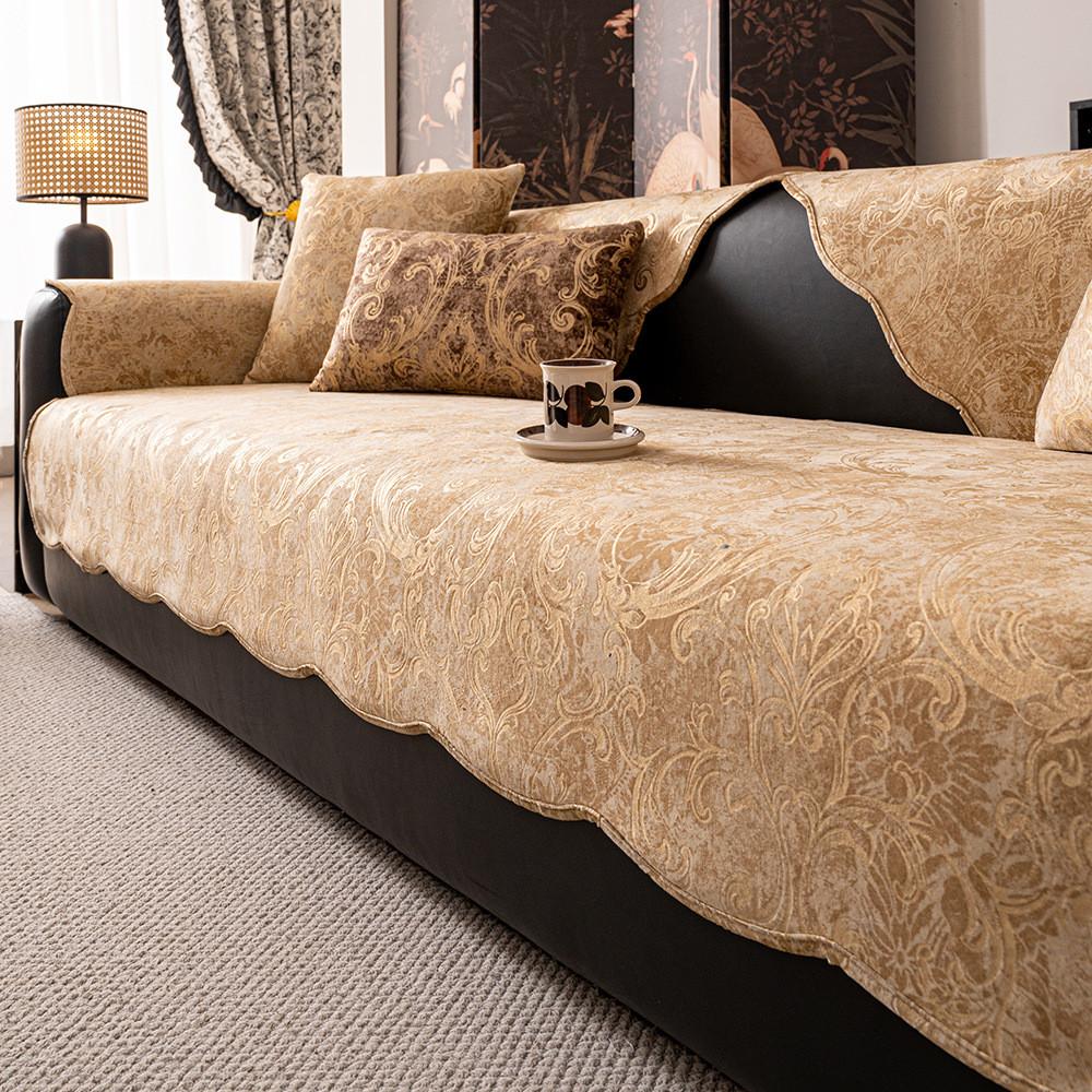 1pcs Durable Couch Cushion Fashion Anti-slip Towel Slipcovers for Living Room Four Season Universal Combination Sofa Cushion