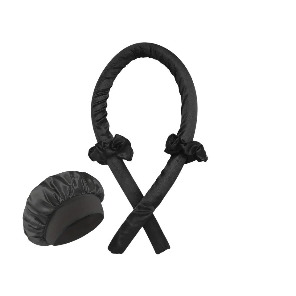 1set Woman Heatless Curling Rod Heatless Hair Curls Headband Make Hair Soft Shiny Hair Curler Hairdressing Tools Accessories