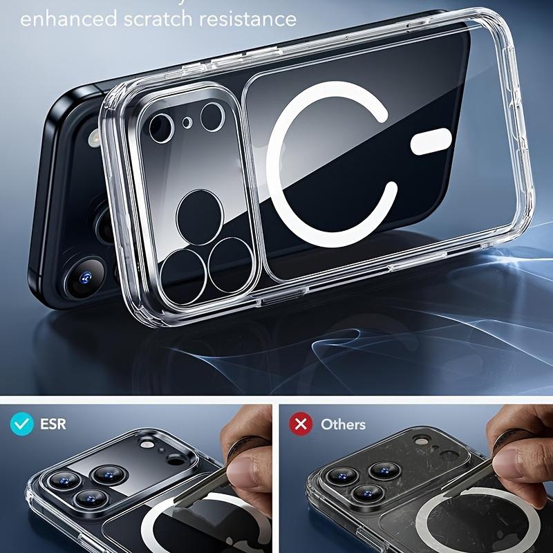 Transparent Magnetic case for For Iphone 17 Air 16 1 14 Plus 13 12 11 Pro Max Wireless Minimalist Design Charger Cover