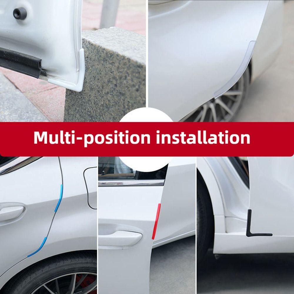 4шт силиконовая накладка на угол двери автомобиля защита от царапин защита от столкновений автомобиля