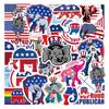 60 Новых Американских Республиканских Граффити Наклеек Блокнот Чемодан Водонепроницаемые Наклейки