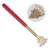 Massage Stick Metal Portable Back Scraper Suitable For Adult Tickling, With a Rubber Handle And a Retractable Back Massager Smal