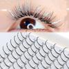 Glitter Shiny Eyelash Extension with Diamond Individual Lashes Fashion False Eyelashes  Women