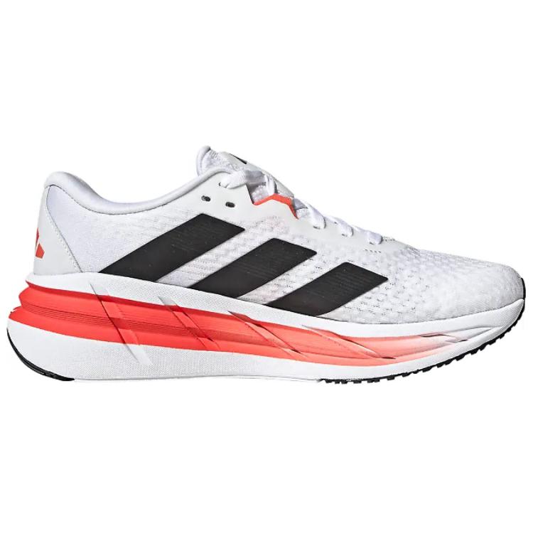 Adidas Adistar 3 белые черные солнечные красные мужские кроссовки Cloud-White Core-Black IH7650