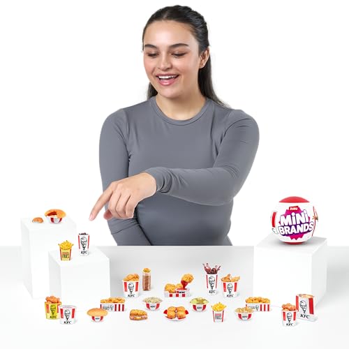 ZURU Mini Brands KFC Серия 1 Капсулы-сюрпризы (5 кусков)