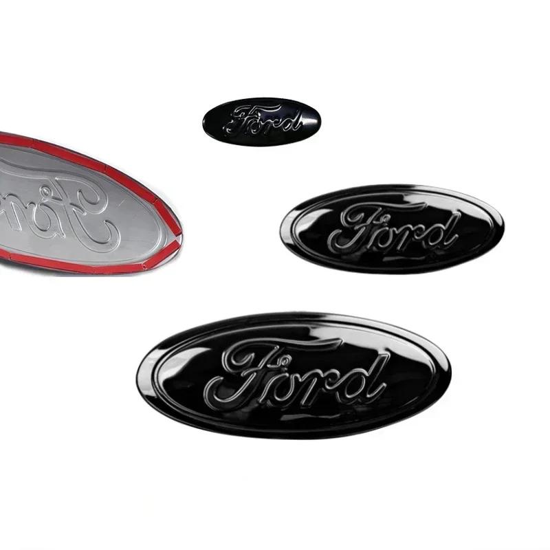 Новая наклейка на автомобиль 2026 года для Ford Передний задний значок для Ford Edge STline Kuga Focus Хэтчбек Седан Mondeo Taurus Escort Значок автомобиля S