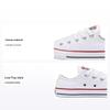 Chuck Taylor All Star Canvas Винтажные Повседневные Прочные Низкие Кеды для Скейтбординга Детские кроссовки Белые 3J256C
