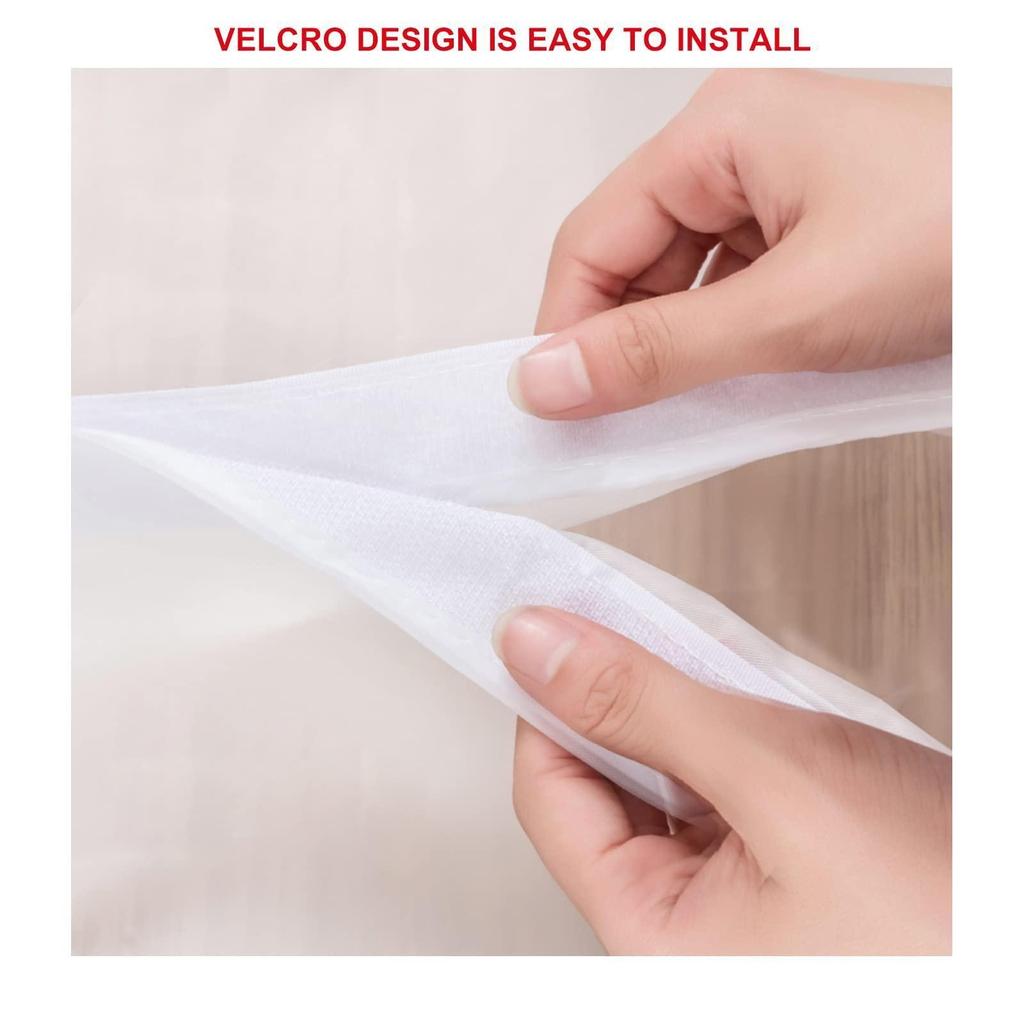 PEVA Double-Zipper Large Clothes Dust Cover Garment Suit Dress Coat Waterproof Dustproof Clothes Protector Hanging Organizer Wardrobe Storage Bag