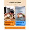 HANDUNYOU Disposable 3-Compartment Food Containers
