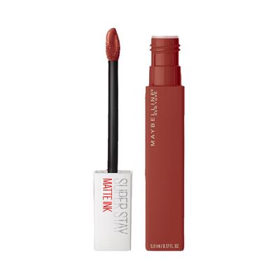 Жидкая матовая помада New York Superstay Matte Ink 16 часов стойкости, долговечная, не отпечатывается, смелый цвет губ, 170 Initiator 5 мл