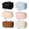 PU Leather Waterproof Big Space Cosmetic Bags Large Capacity Makeup Bags Toiletry Organizer Bags
