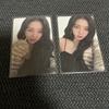 [USED] Aespa 2025 LIVE TOUR 6000 Yen Bonus Karina Trading Cards (2 Cards)