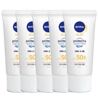 Солнцезащитный легкий пилинг SPF50 90 мл PA+++ 5 шт.