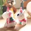 Highland West Dog Plush Toy Keychain Pp Cotton Stuffed Gift For Kids Girls