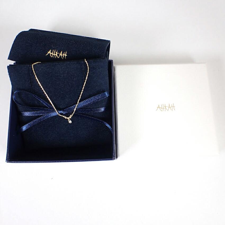 [Pre-owned] AHKAH 750 Diamond Bracelet/j66-8