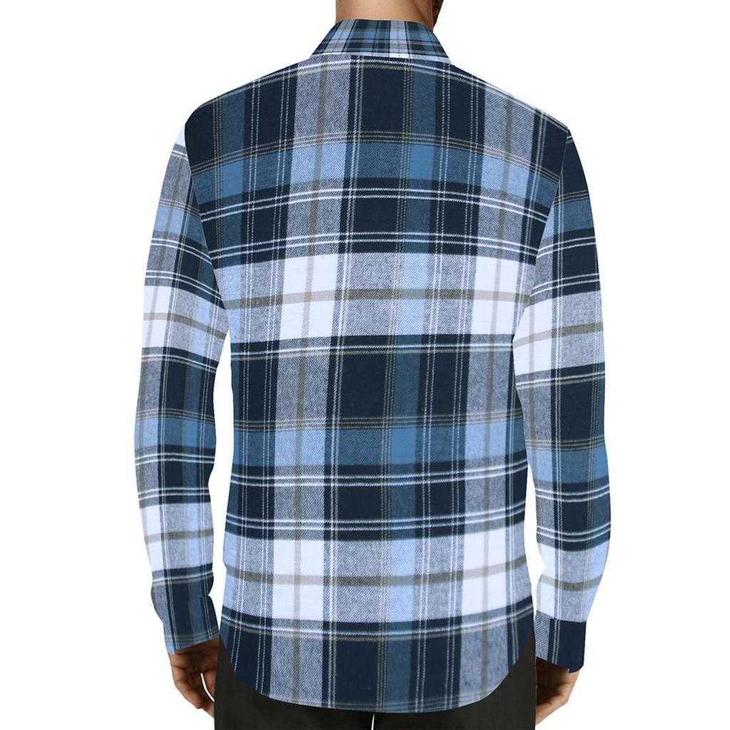 Несшитая хлопковая клетчатая ткань персикового цвета в сине-белую клетку