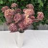 Hydrangea Snowball Artificial Stems Multibranch For Wedding Home Decor Gift