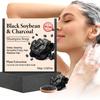Black Soybean & Charcoal Shampoo Soap-Cleanse and Moisturize Dry, Brittle Hair-Strengthen Hair With Black & Charcoal, 100g