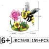 Animals Insect World Insect Flower Butterfly Mantis Snail Bee Plant Figures Building Blocks Bricks Model Kids Toy