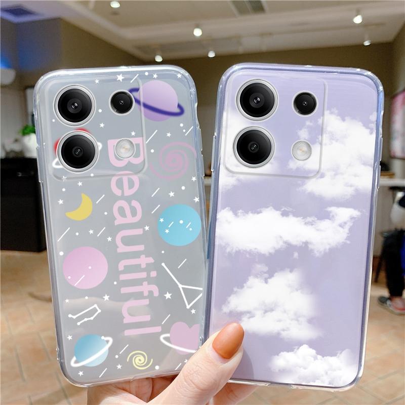Мягкий силиконовый прозрачный чехол с рисунком бабочки для iPhone 11 12 13 14 15 Samsung A55 A54 A34 A15 S24 M35 Xiaomi Redmi Note 13 Pro Poco противоударный чехол