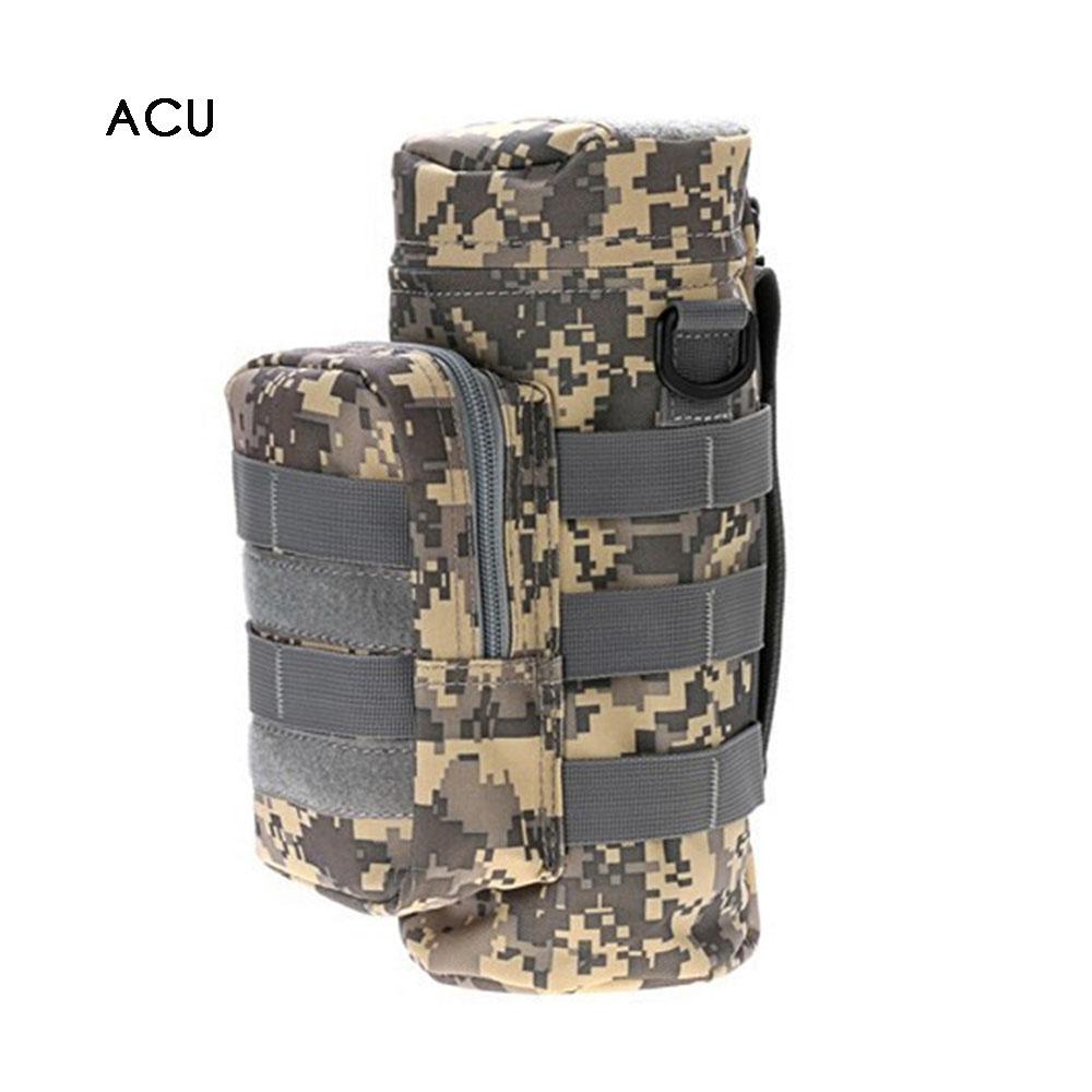 Сумка для бутылок с водой для занятий спортом на открытом воздухе, камуфляжный держатель для бутылок с водой с системой Molle, тактический держатель для чайника.