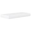 VidaXL Matelas en mousse blanc 100x220 cm dureté H2 H3,matelas de lit,matelas rafraîchissant,matelas souple,matelas 4016640